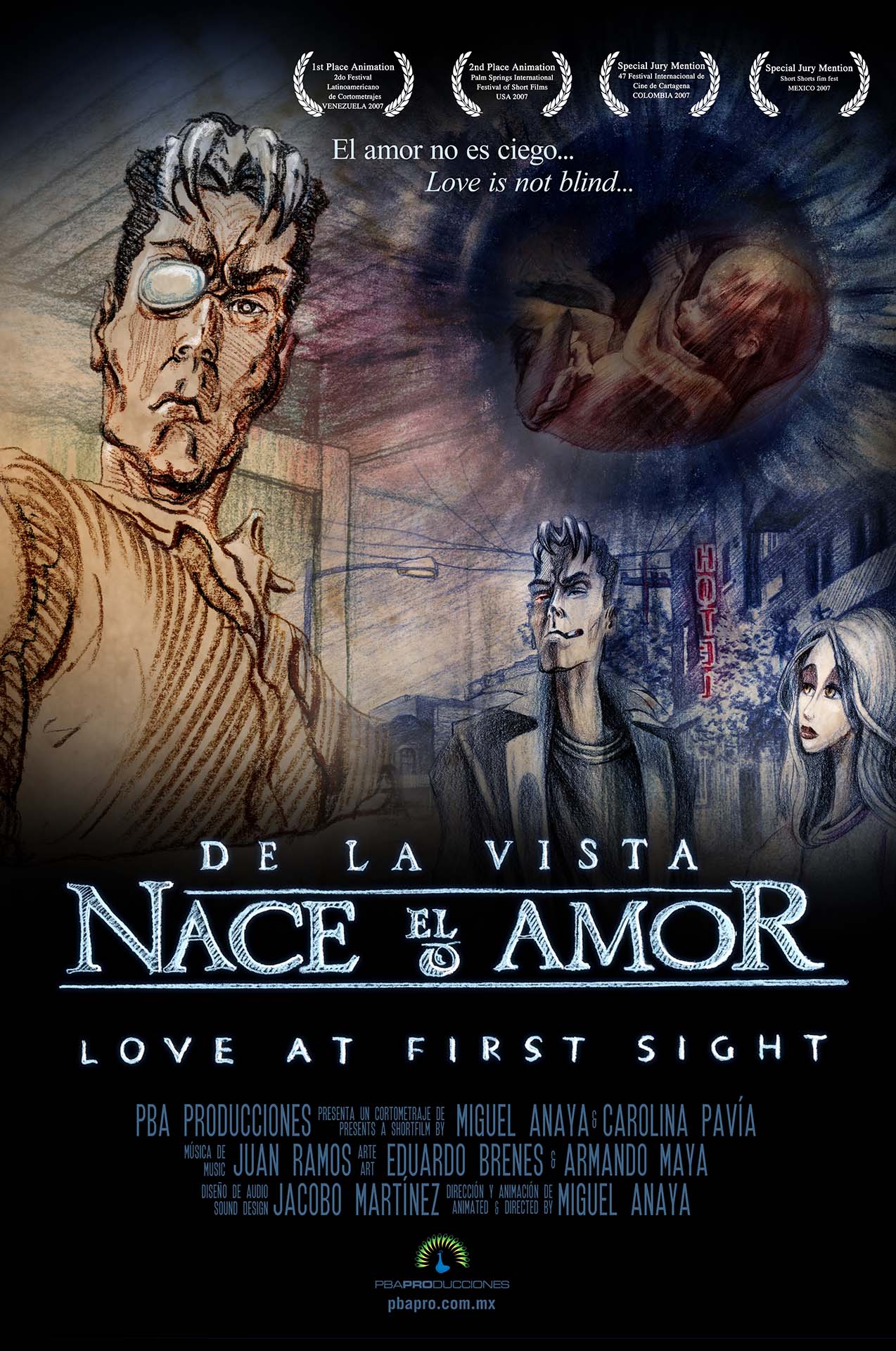 Póster de De la Vista Nace el Amor